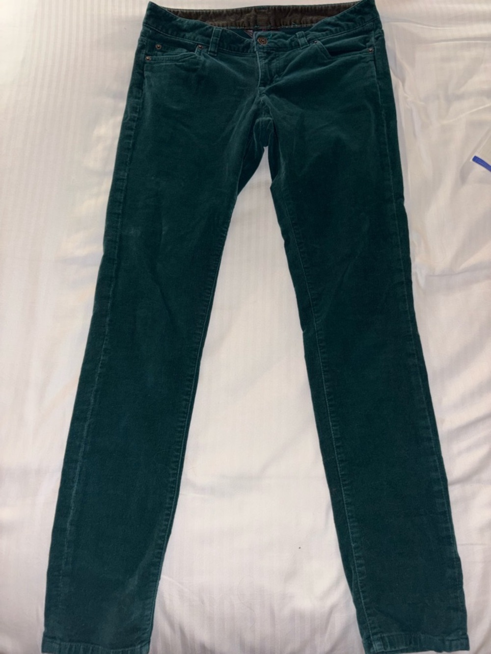 The North Face Women's Teal Skinny Corduroy Jeans